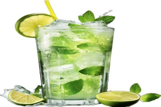 Iced Lemon & Mint